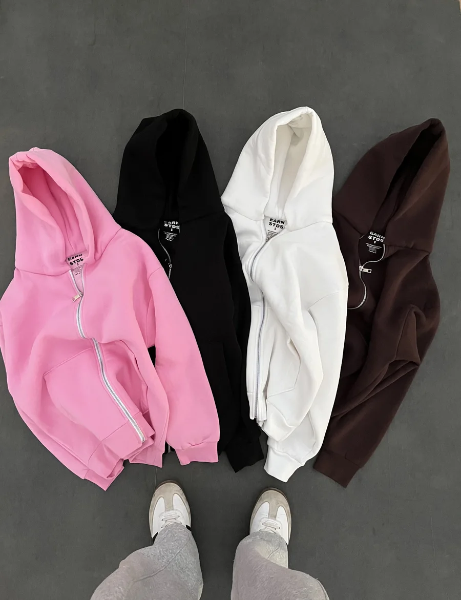 Zip Hoodie Oversize EARN STDS