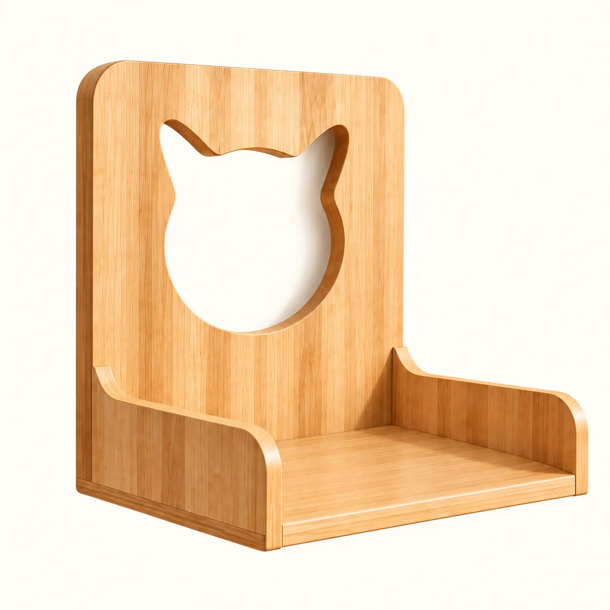 LIT MURAL POUR CHAT EN BOIS
