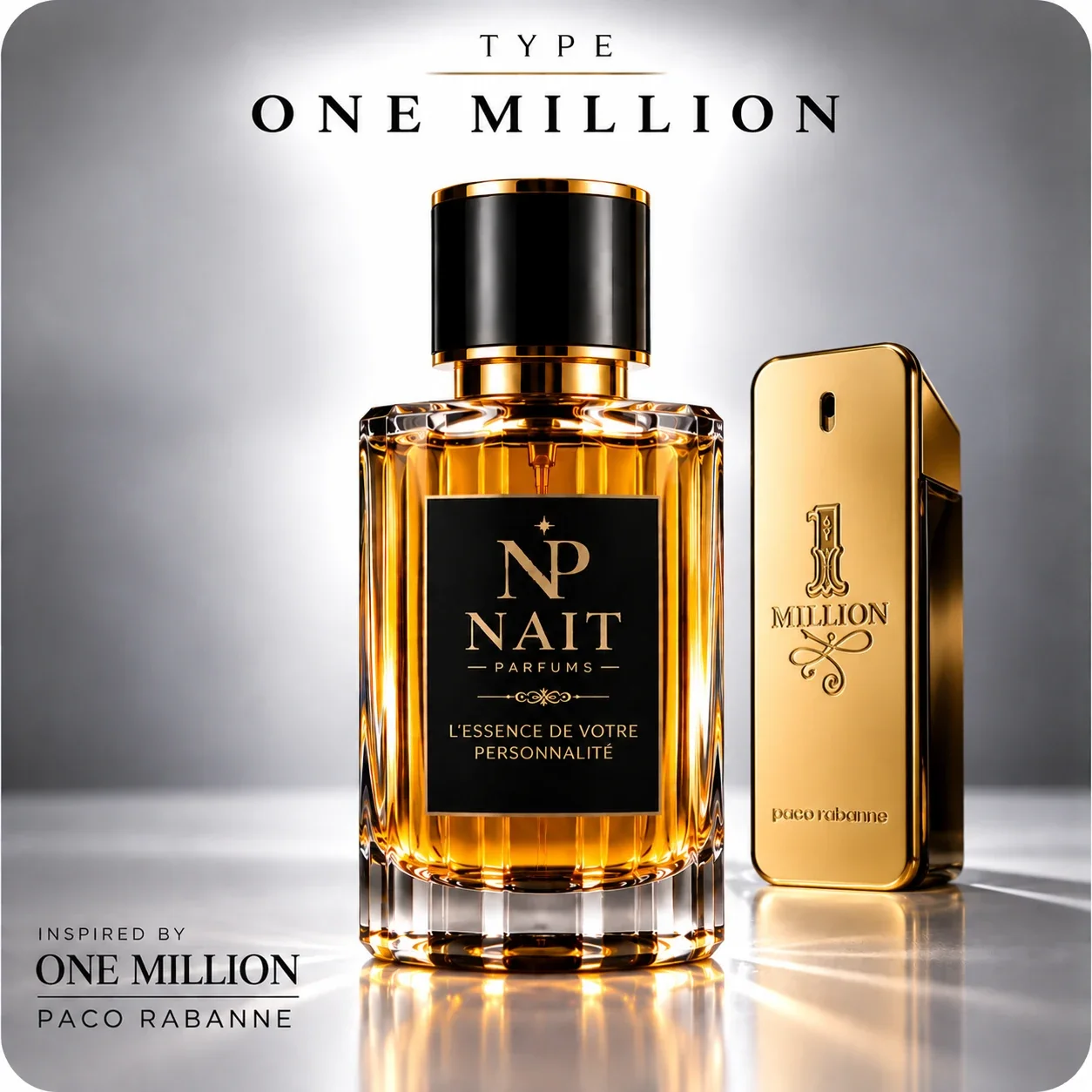 مستوحى من ONE MILLION الفخامة عندها حضور