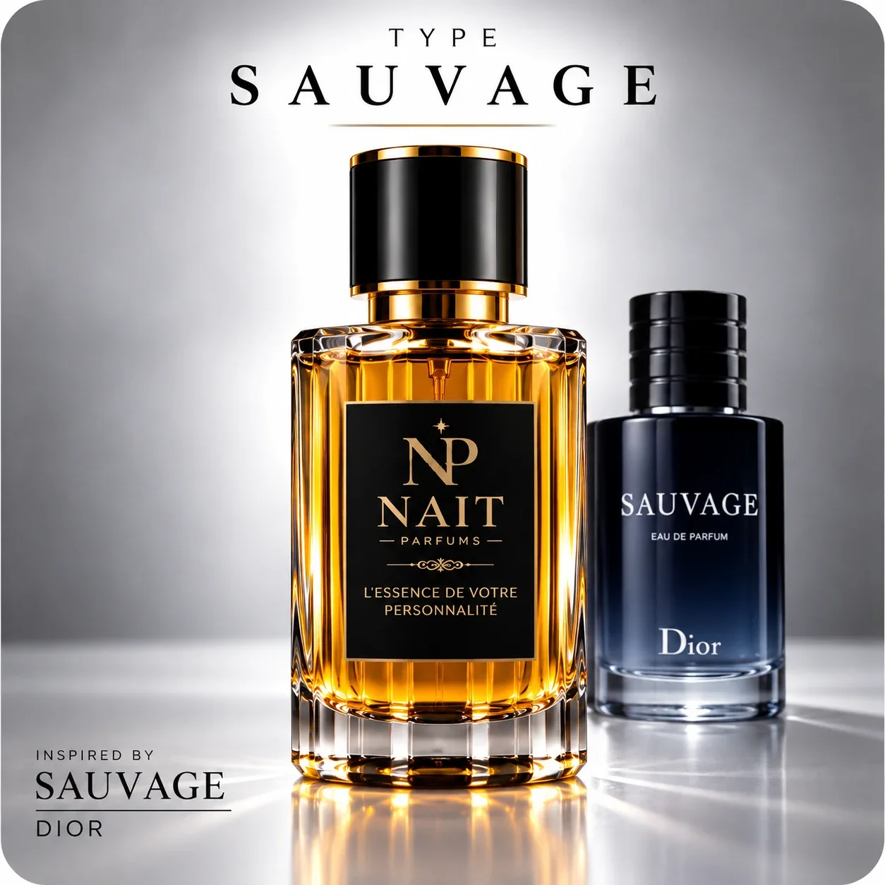 NAIT PARFUMS TYPE DIOR SAUVAGE