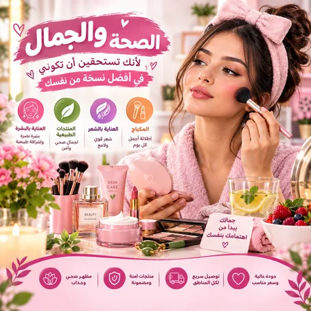 الصحه والجمال