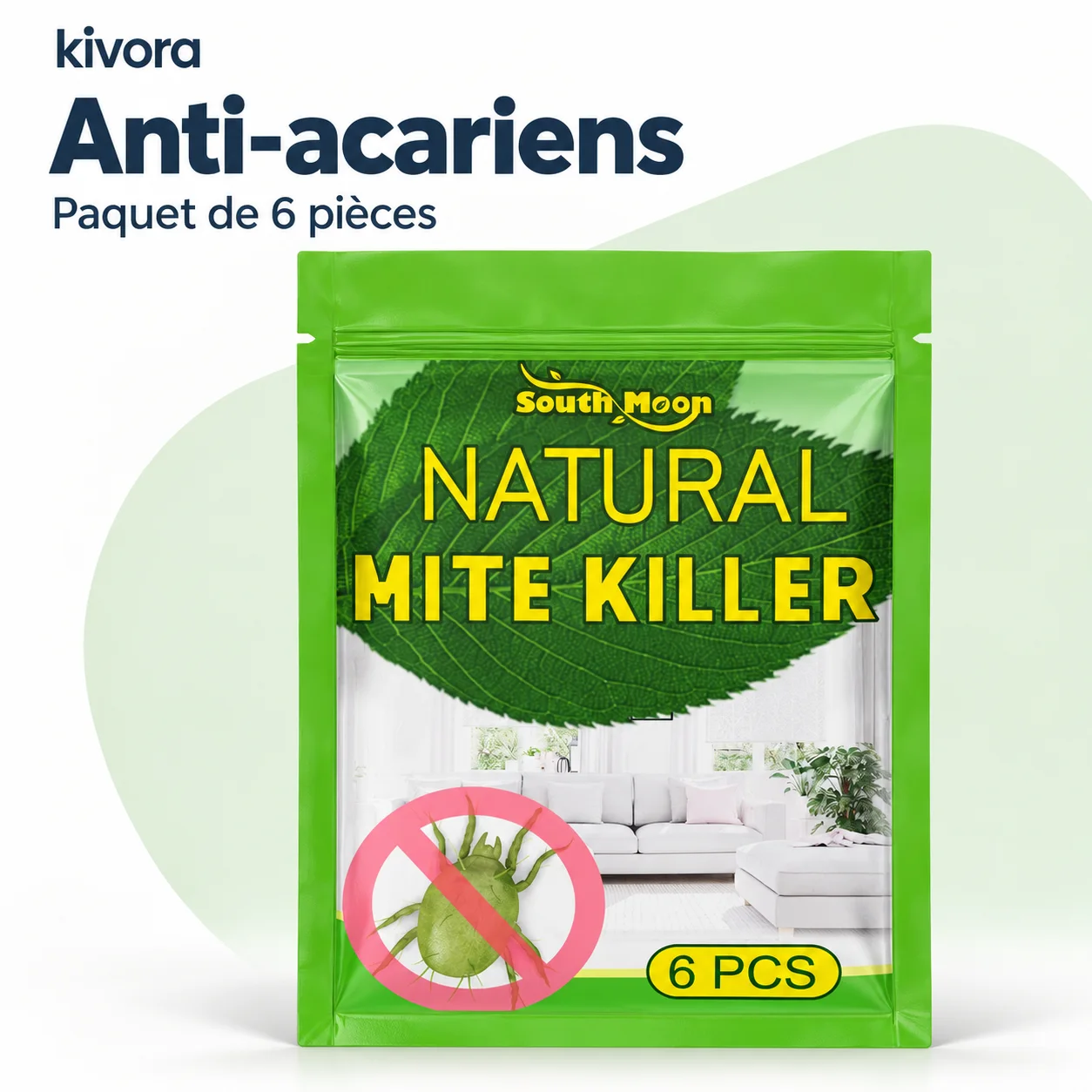 Anti-acariens — 6 pièces