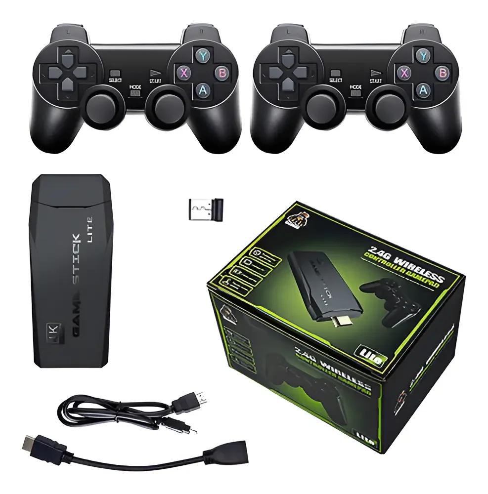 Consola de Videojuegos HDMI  con  Controles Inalámbricos