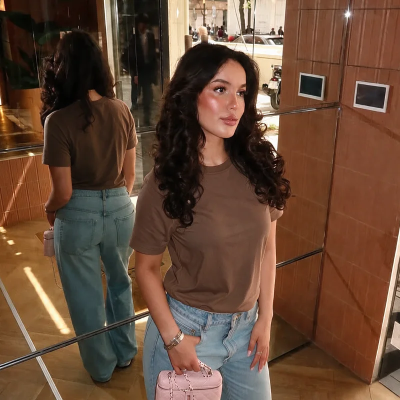 Tee-shirt basic Pour femme