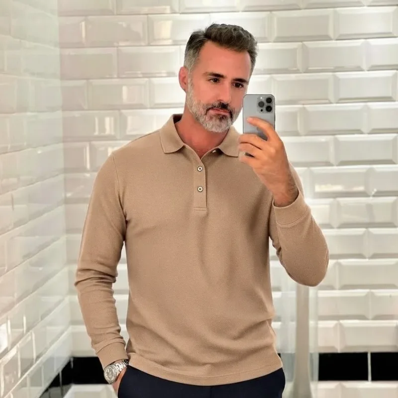 Pull polo avec manche chic ⭐️