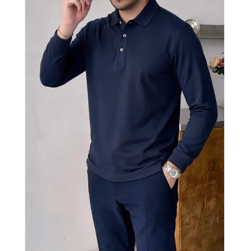 Pull polo avec manche chic 🖇️