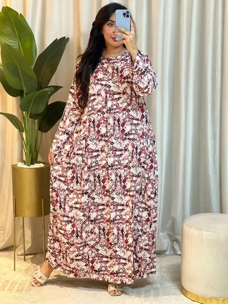 كسوة قطرية نسائية بخيط ديجيتال