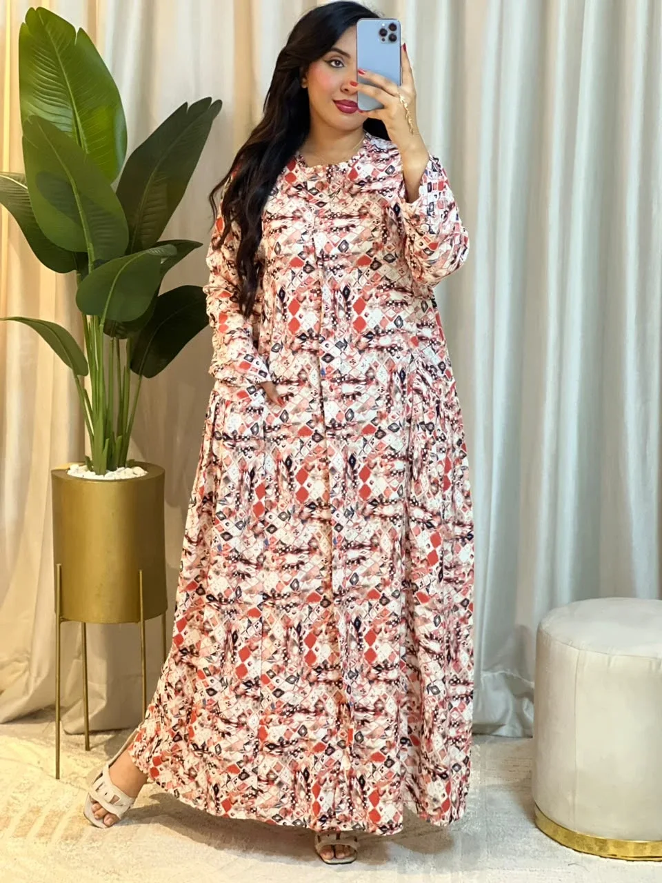 كسوة قطرية نسائية بخيط ديجيتال