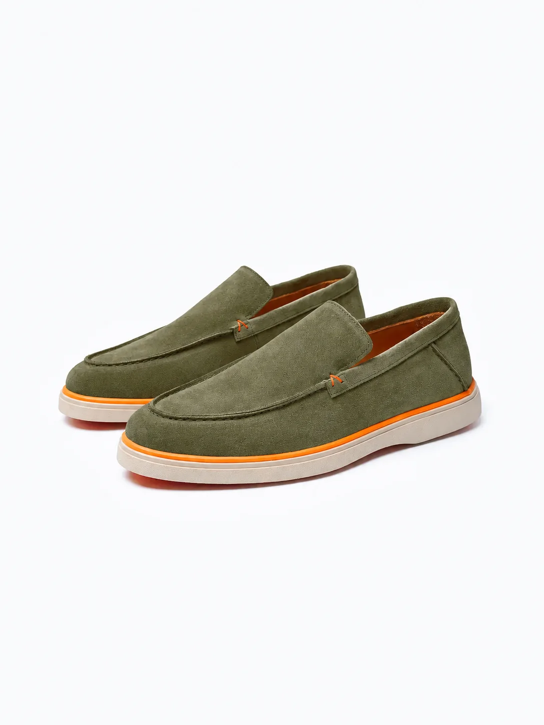 Mocassins Zelya — Vert olive