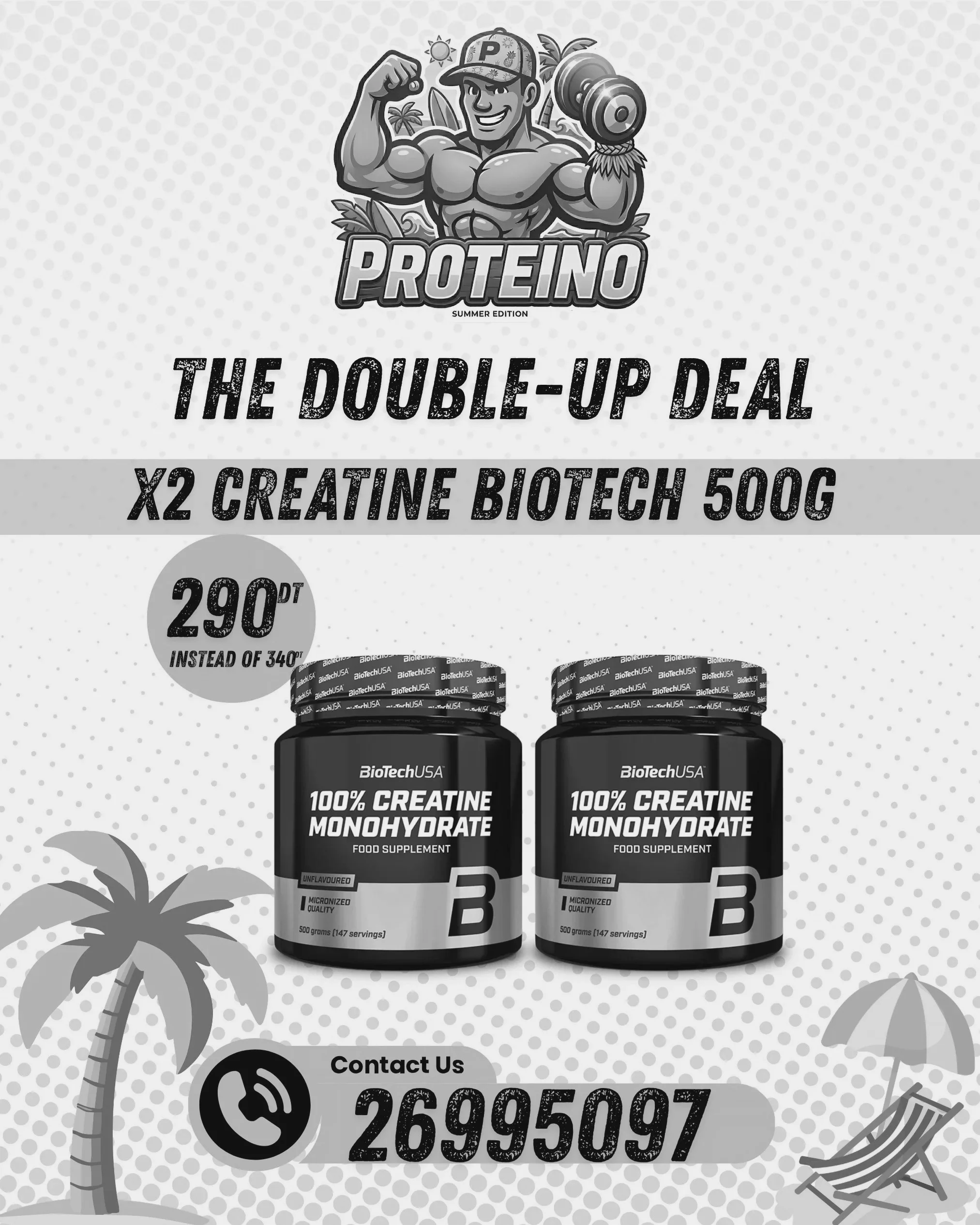 X2 Biotech Creatine 500g