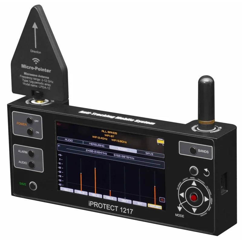 Détecteur de fréquences localisation GPS Micro Caméra professionnel 5G