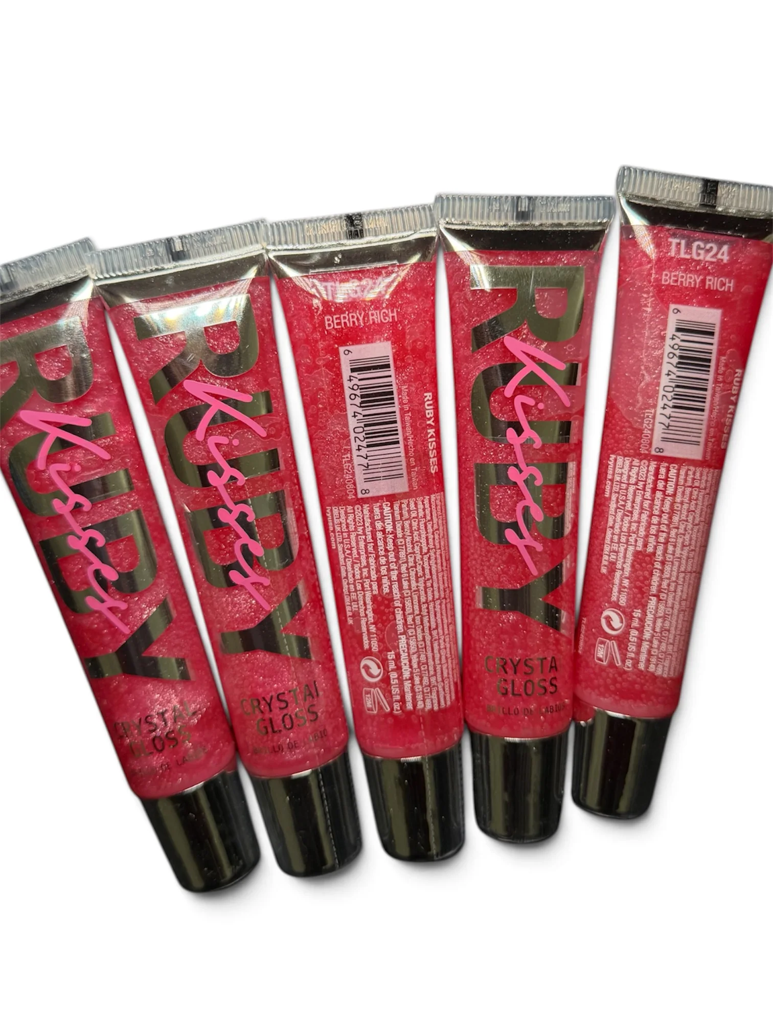 Ruby Kisses Crystal Gloss - Berry Rich