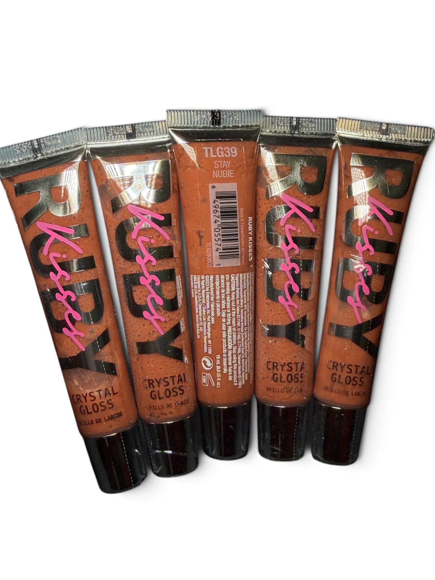 Ruby Kisses Crystal Gloss - Stay Nudie
