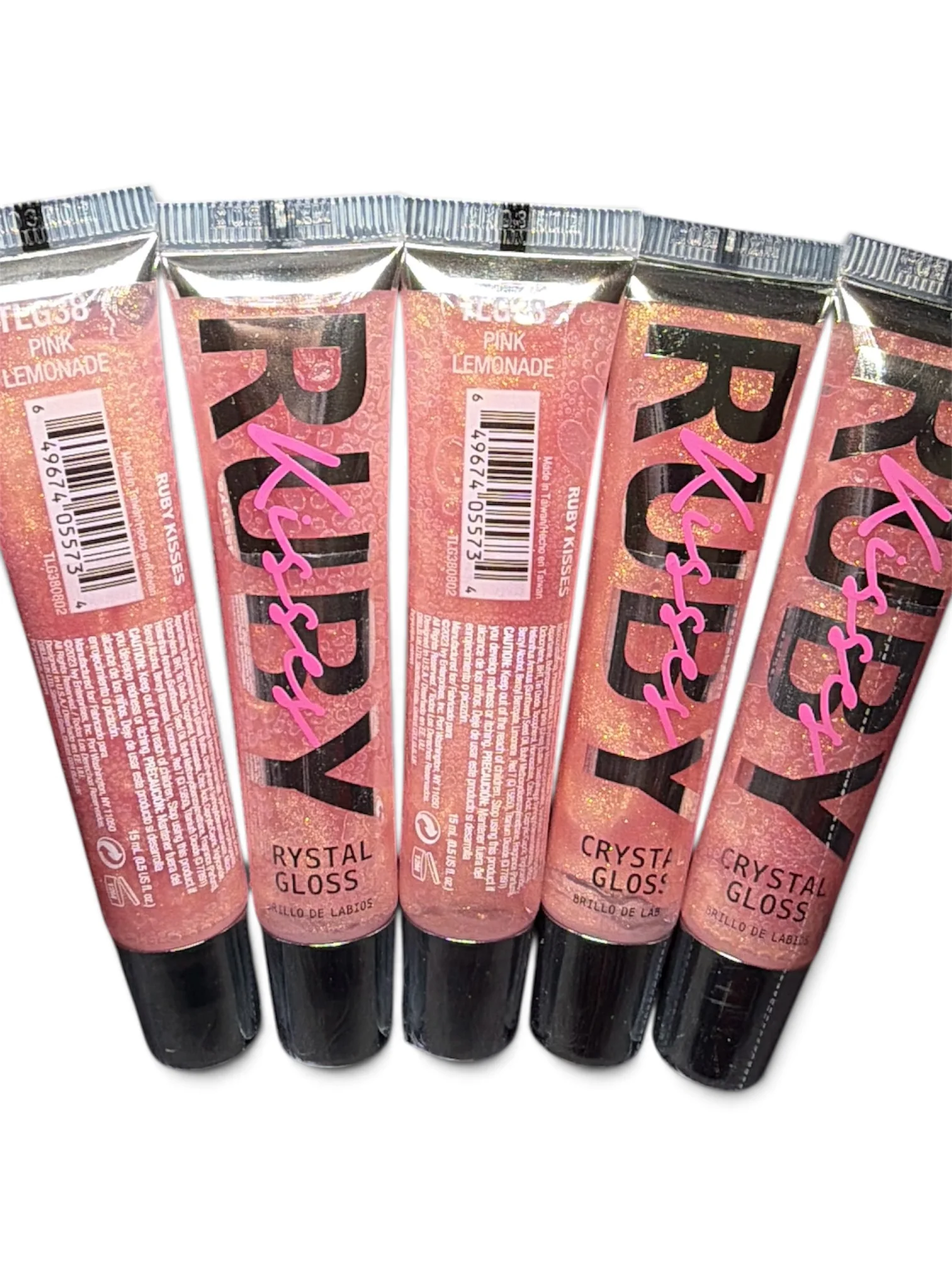 Ruby Kisses Crystal Gloss - Pink Lemonade