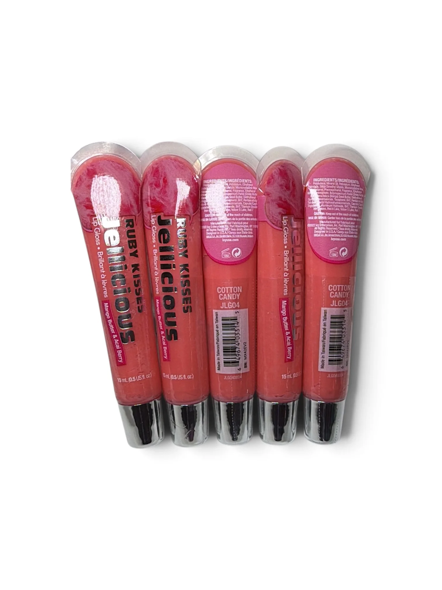 Ruby Kisses Jellicious Gloss - Cotton Candy