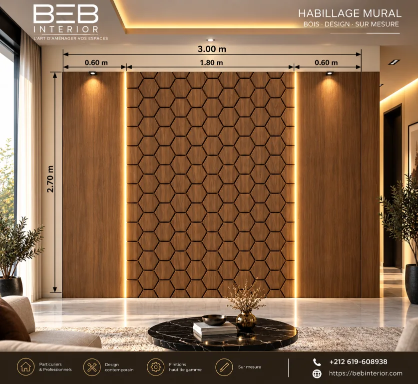 Motif Hexagone Nid d'Abeille - Hexagone 3D