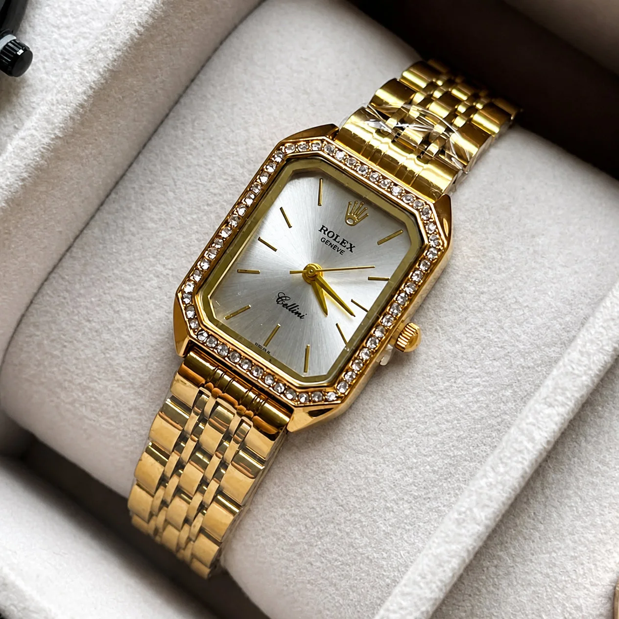 montre Gold Cari diamond