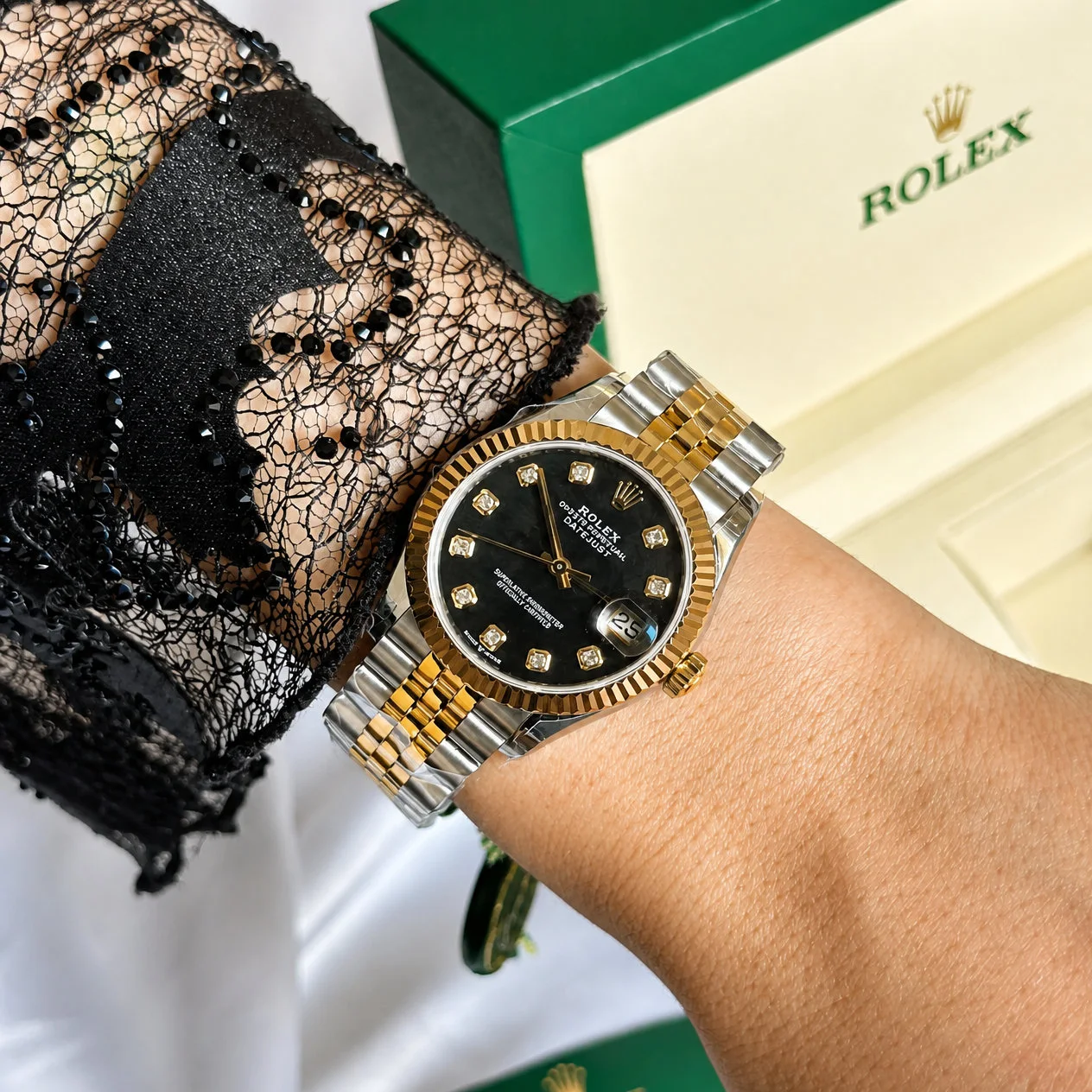 rolex noirr