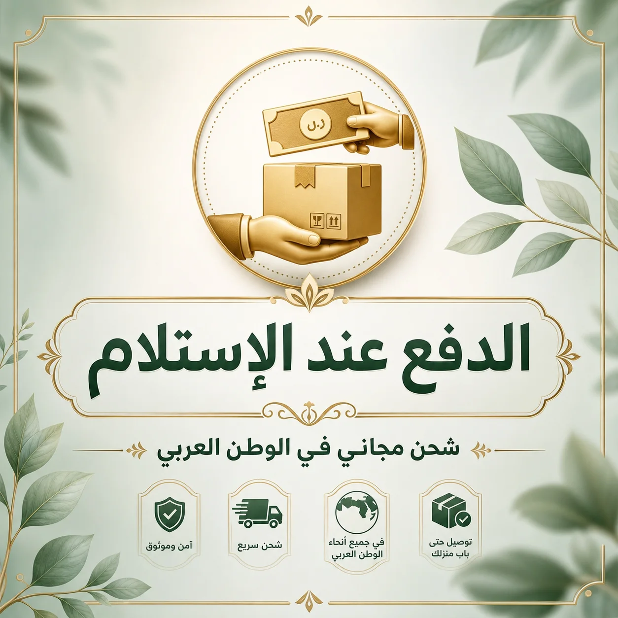 الدفع عند الإستلام