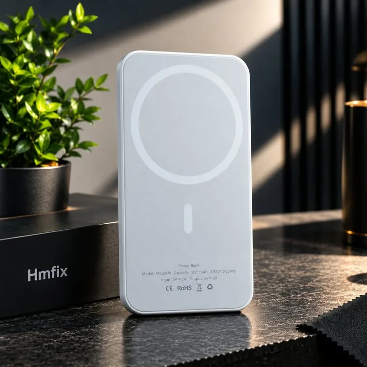Power Bank مغناطيسي 5000mAh 🔋⚡