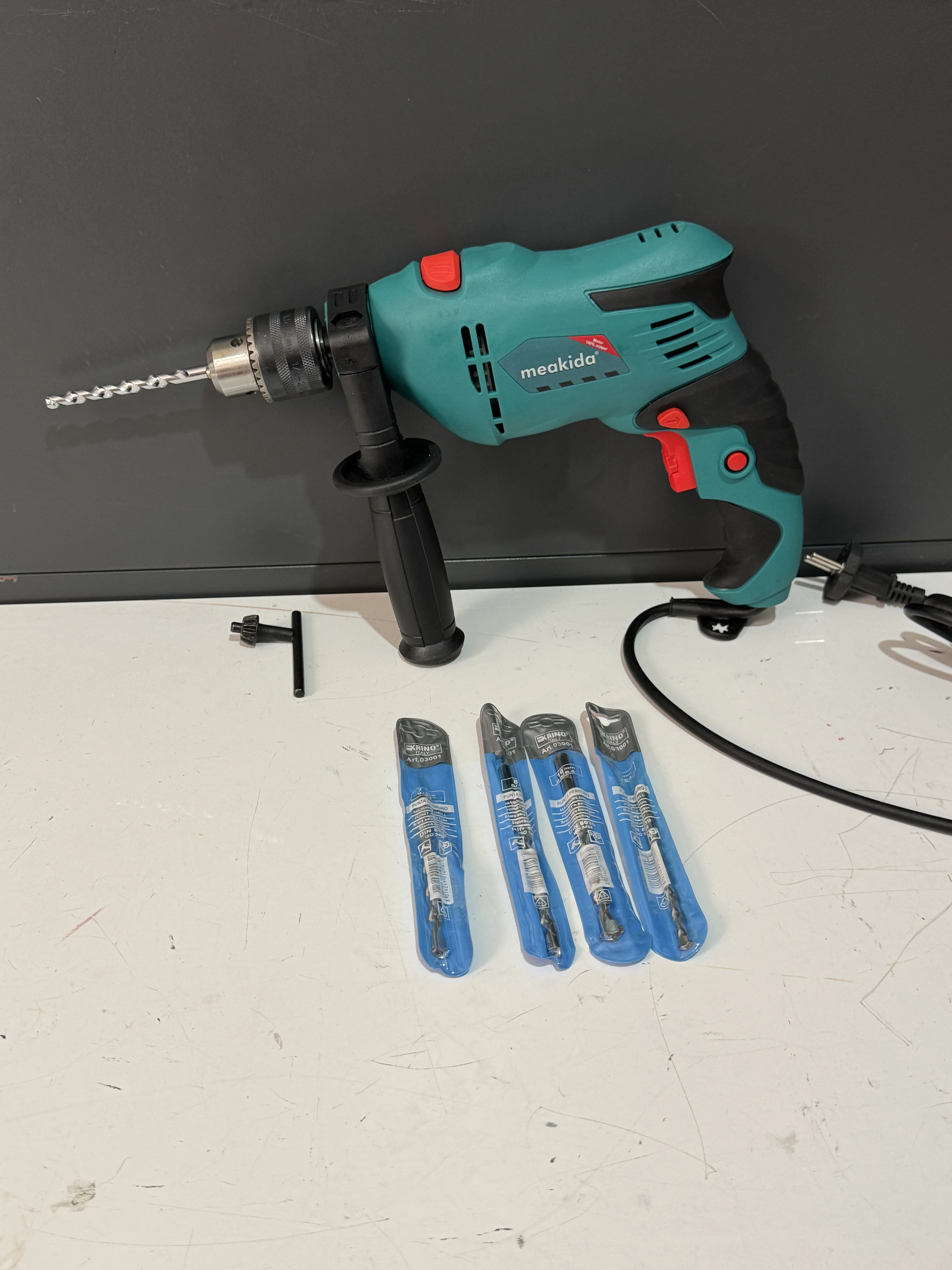 PERCEUSE 880W MEAKIDA + 4 MECHE
