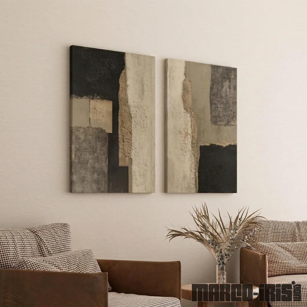 WARM MINERAL DIPTYCH