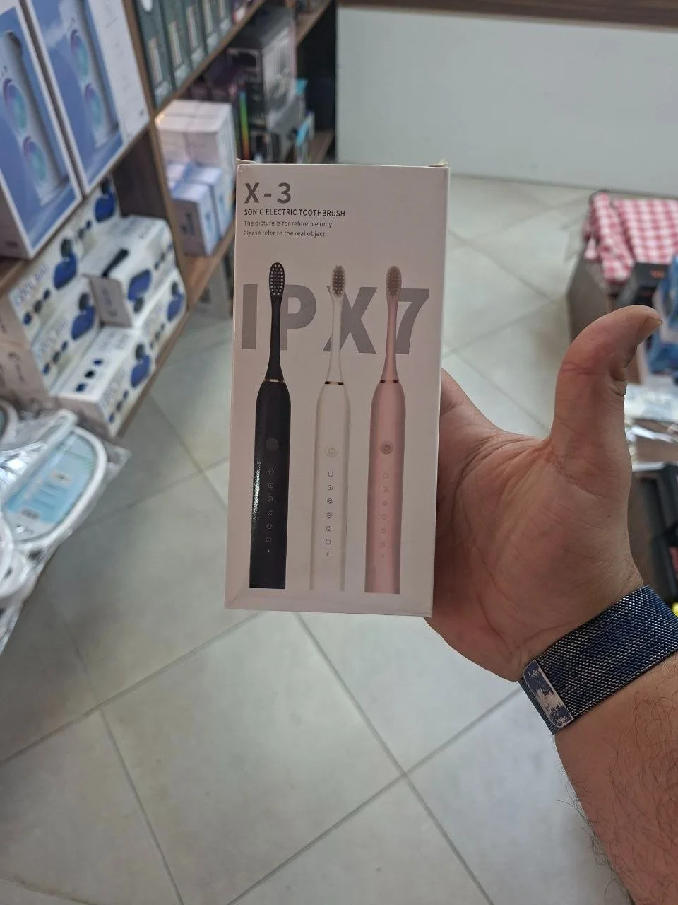فرشاة الأسنان المقاومة للماء رِواء