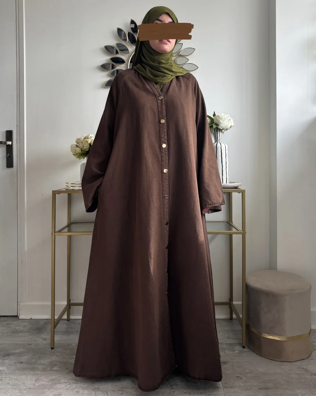 ABAYA JEANS DEMIN ANAKA