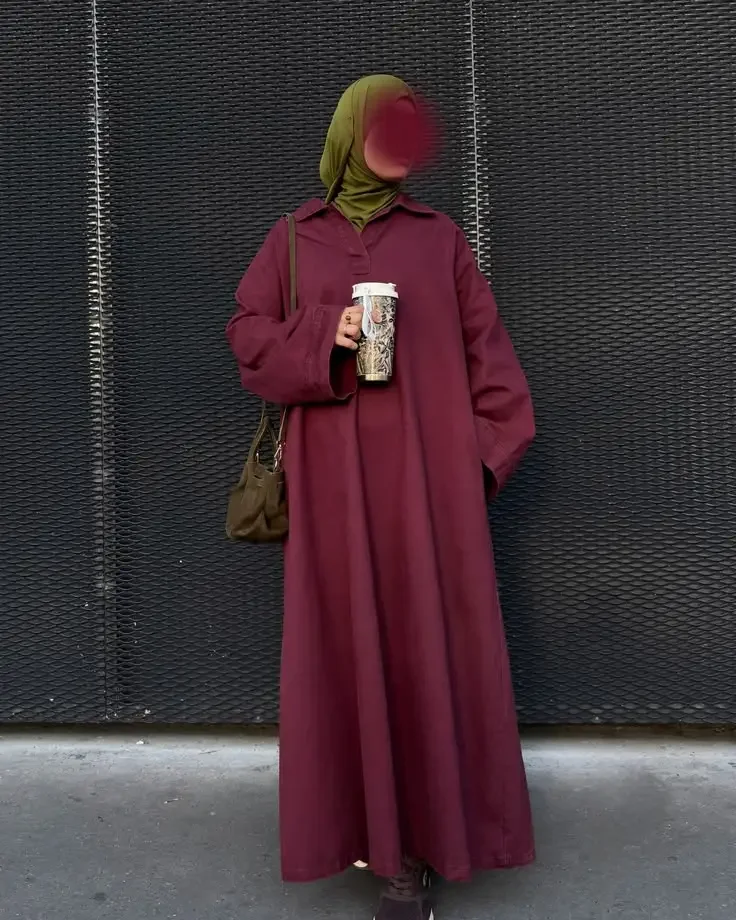 ABAYA JEANS DEMIN FITRA
