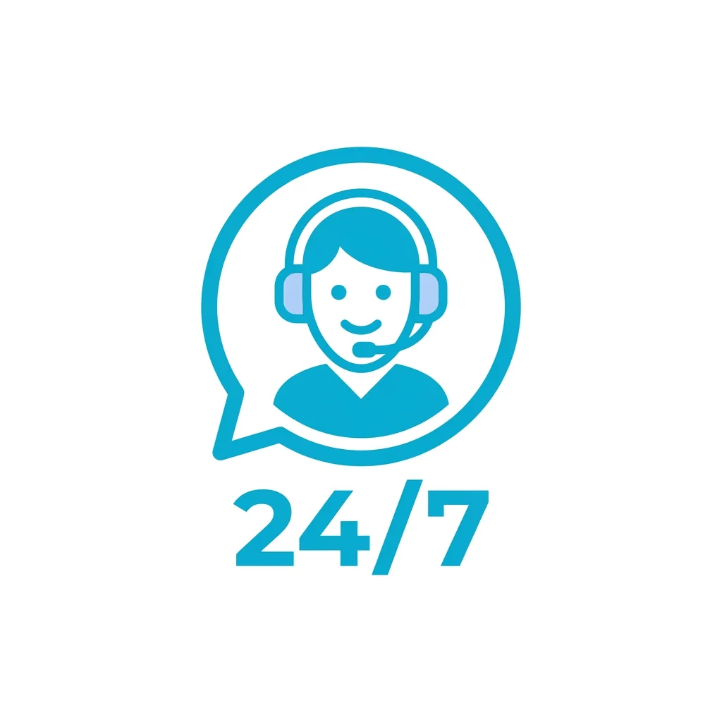 دعم متواصل 24/7