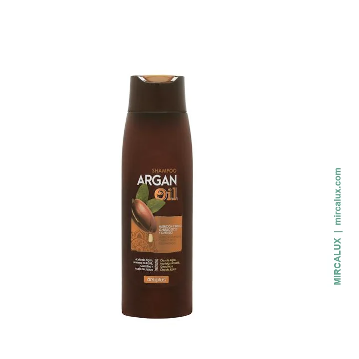 Shampooing Argan Oil Deliplus — cheveux secs et abîmés — 400 ml