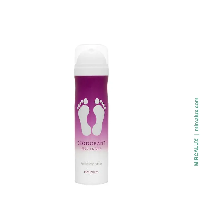 Déodorant pieds Fresh & Dry Deliplus — antitranspirant — Spray, 150 ml