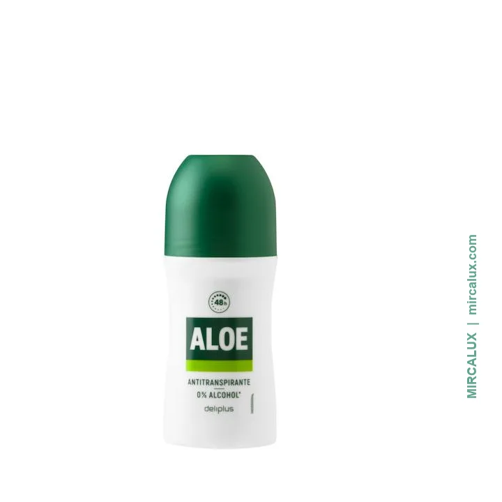 Déodorant roll-on Aloe Deliplus — antitranspirant — 50 ml