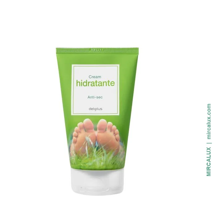 Crème hydratante pieds Deliplus — anti-dessèchement — 125 ml