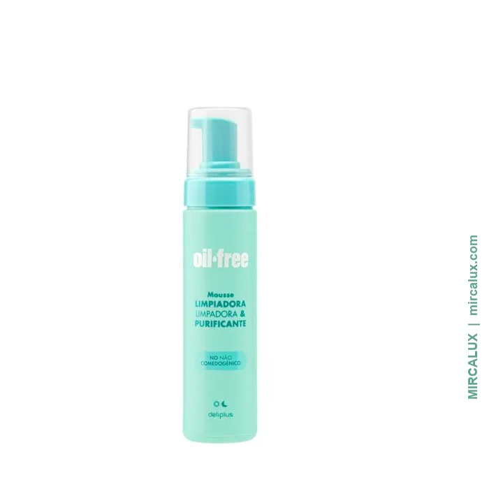 Mousse nettoyante et purifiante Oil Free — peaux grasses à tendance acnéique — 200 ml