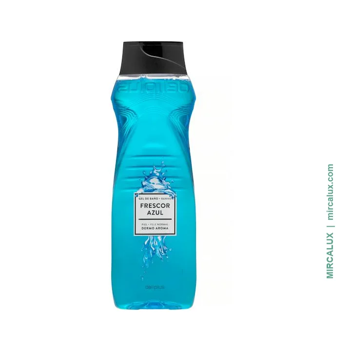 Gel douche Frescor Azul Deliplus — peaux normales — 750 ml