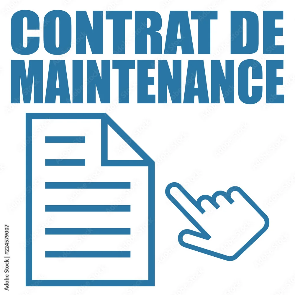 CONTRAT DE MAINTENANCE