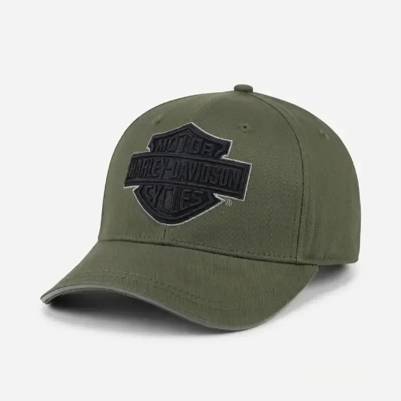 Casquette Harley-Davidson Vert Militaire – Style Homme Premium