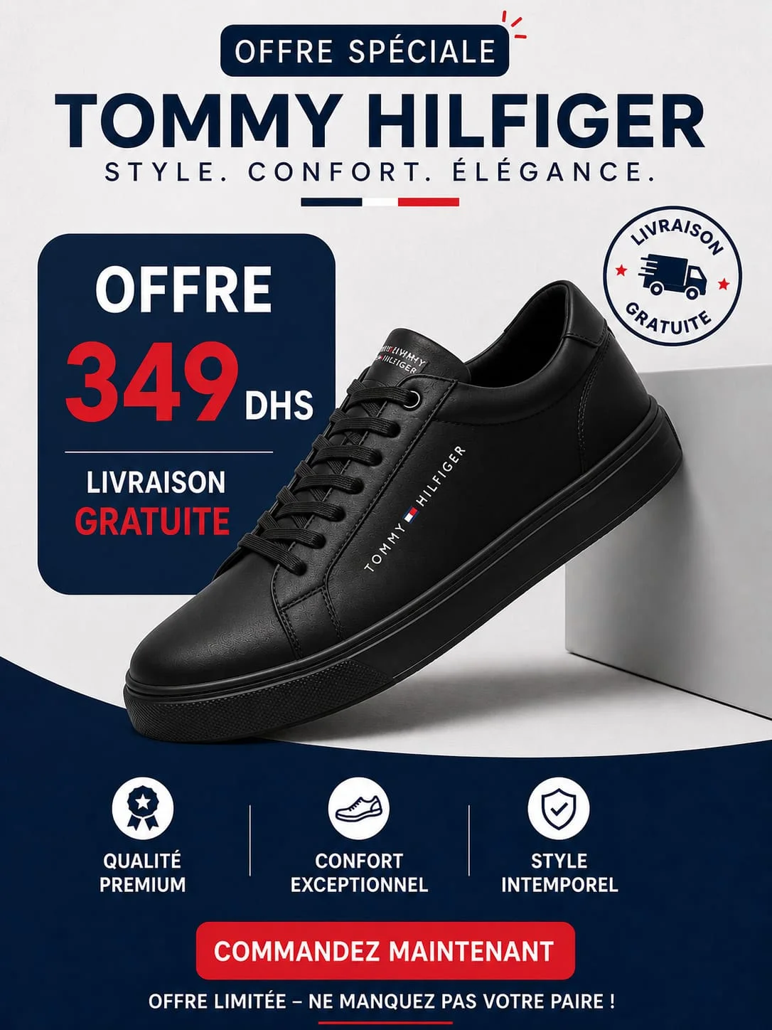SPADRIE TOMMY NOIR