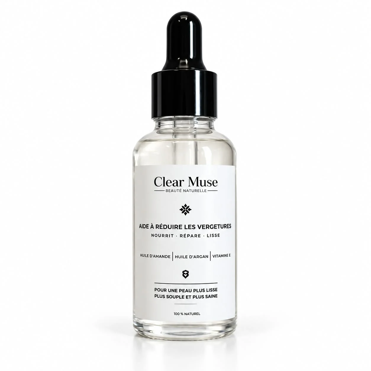 زيت Clear Muse الطبيعي لعلامات التمدد