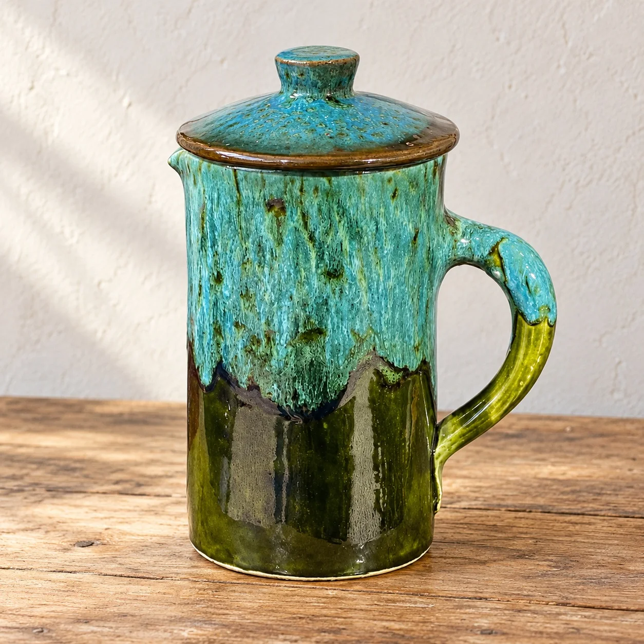 Éclat du Drâa — Handmade Jug with Lid | 1 L