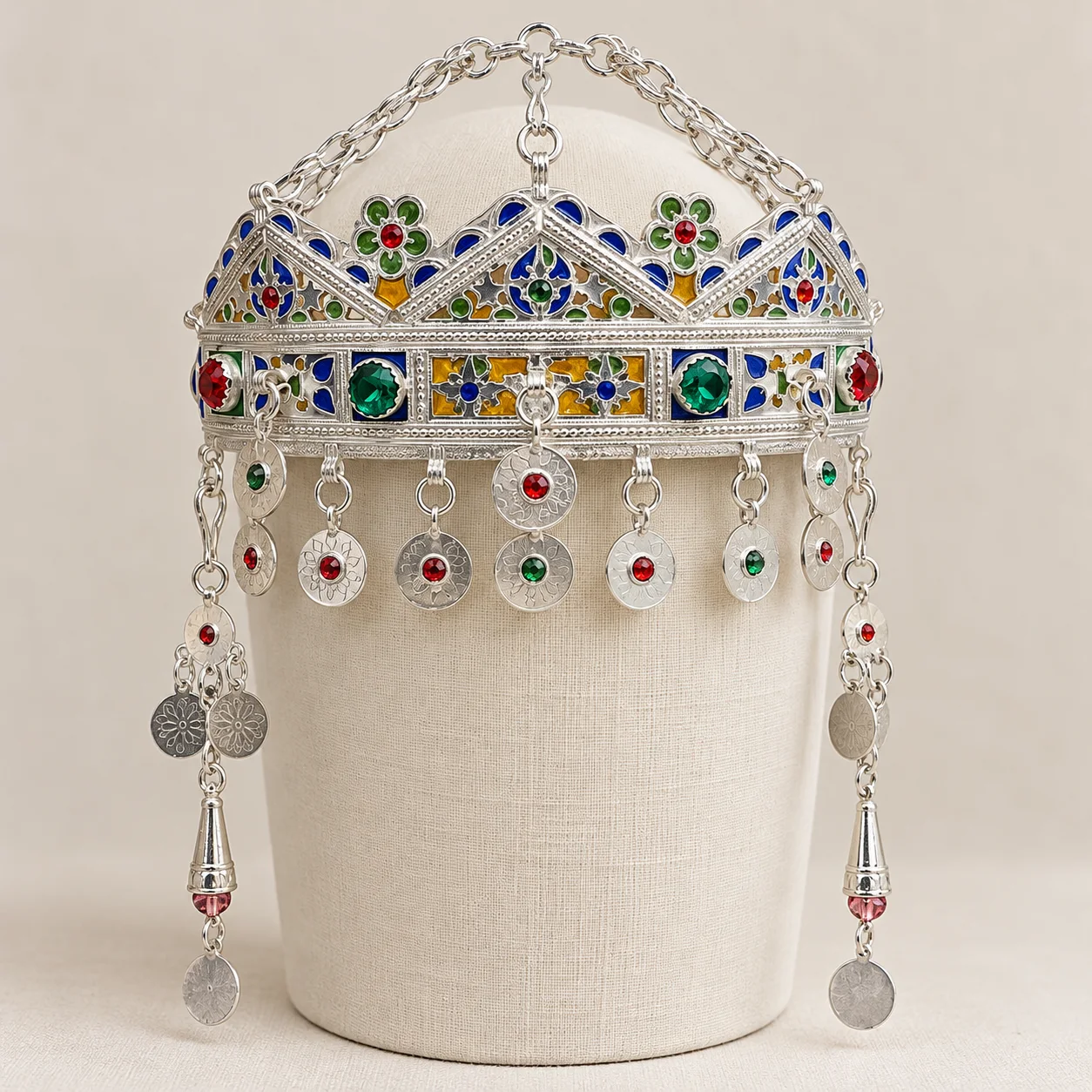 Drâa Crowns — Traditional Head Adornments | 3 Designs