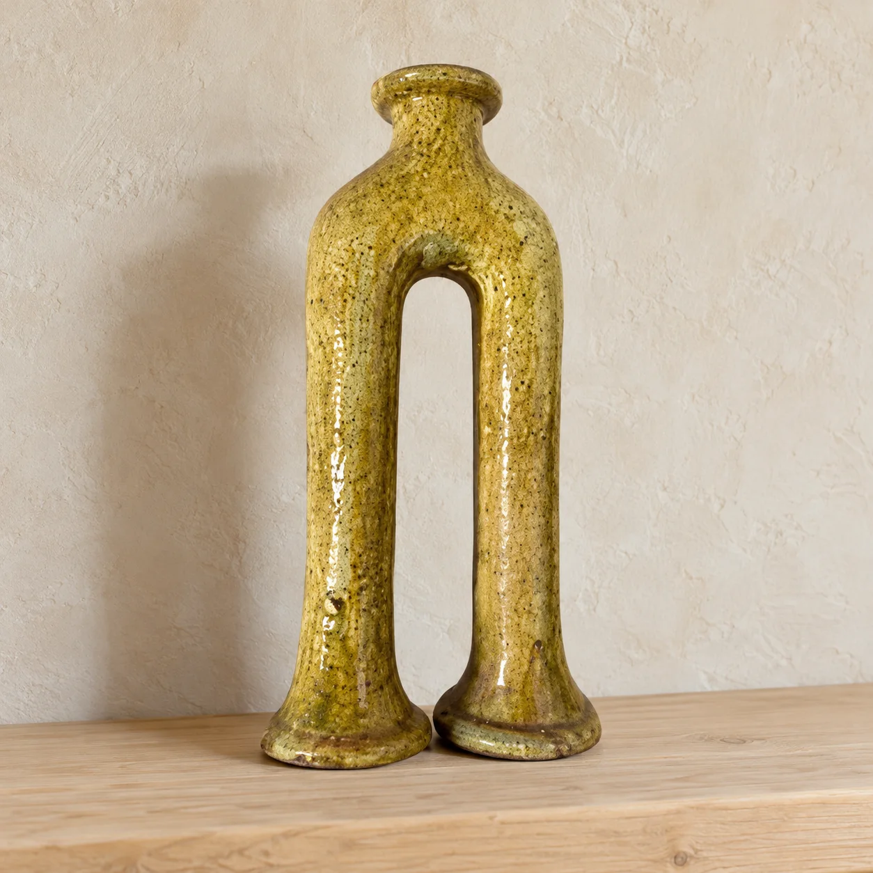 Arche sculptural Tamegroute candleholder
