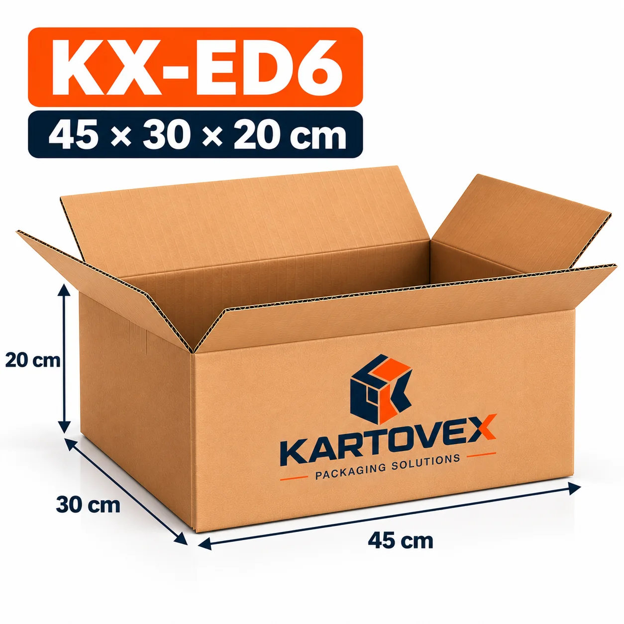 KX - ED 06 ( 45 X 30 X 20 CM ) = 1 DH