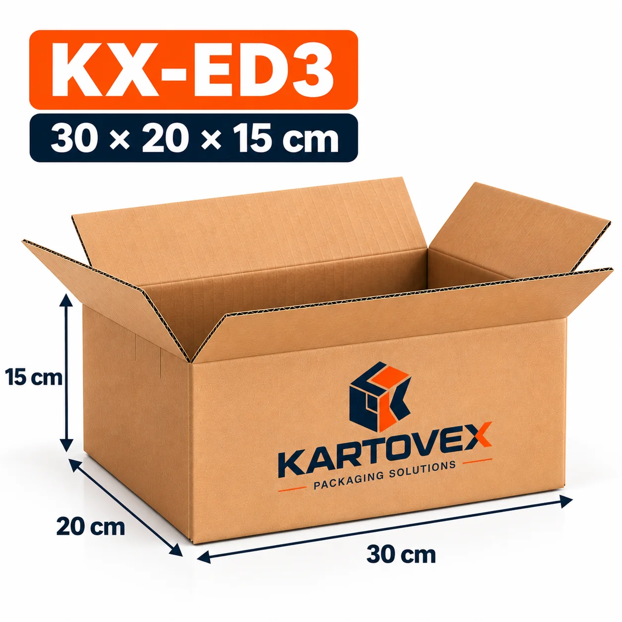 KX - ED 03 ( 30 X 20 X 15 CM ) = 1 DH
