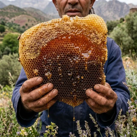 عسل حر طبيعي 100%
