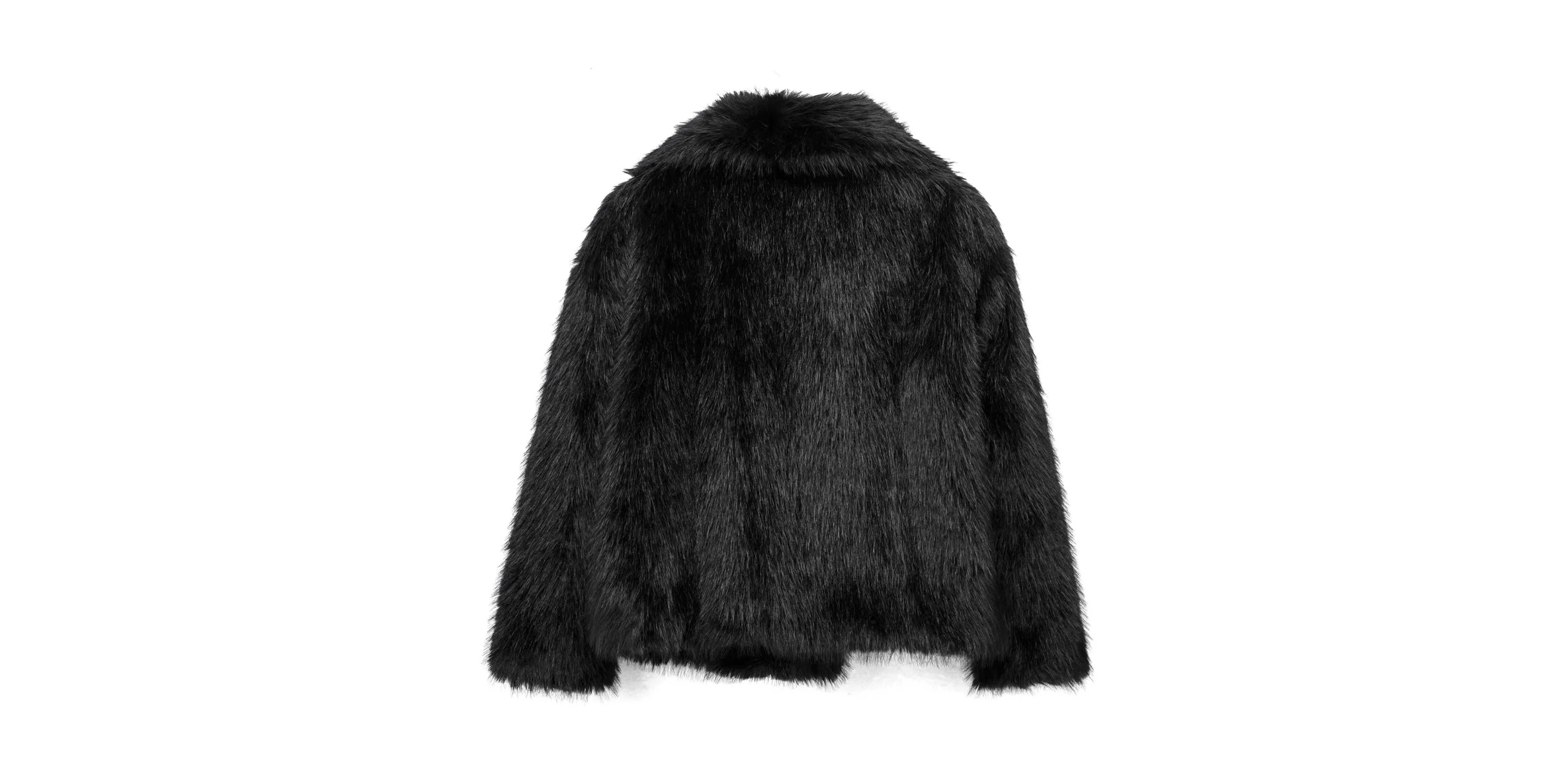 Manteau Élégant en Fausse Fourrure pour Femme – Marua Atlas