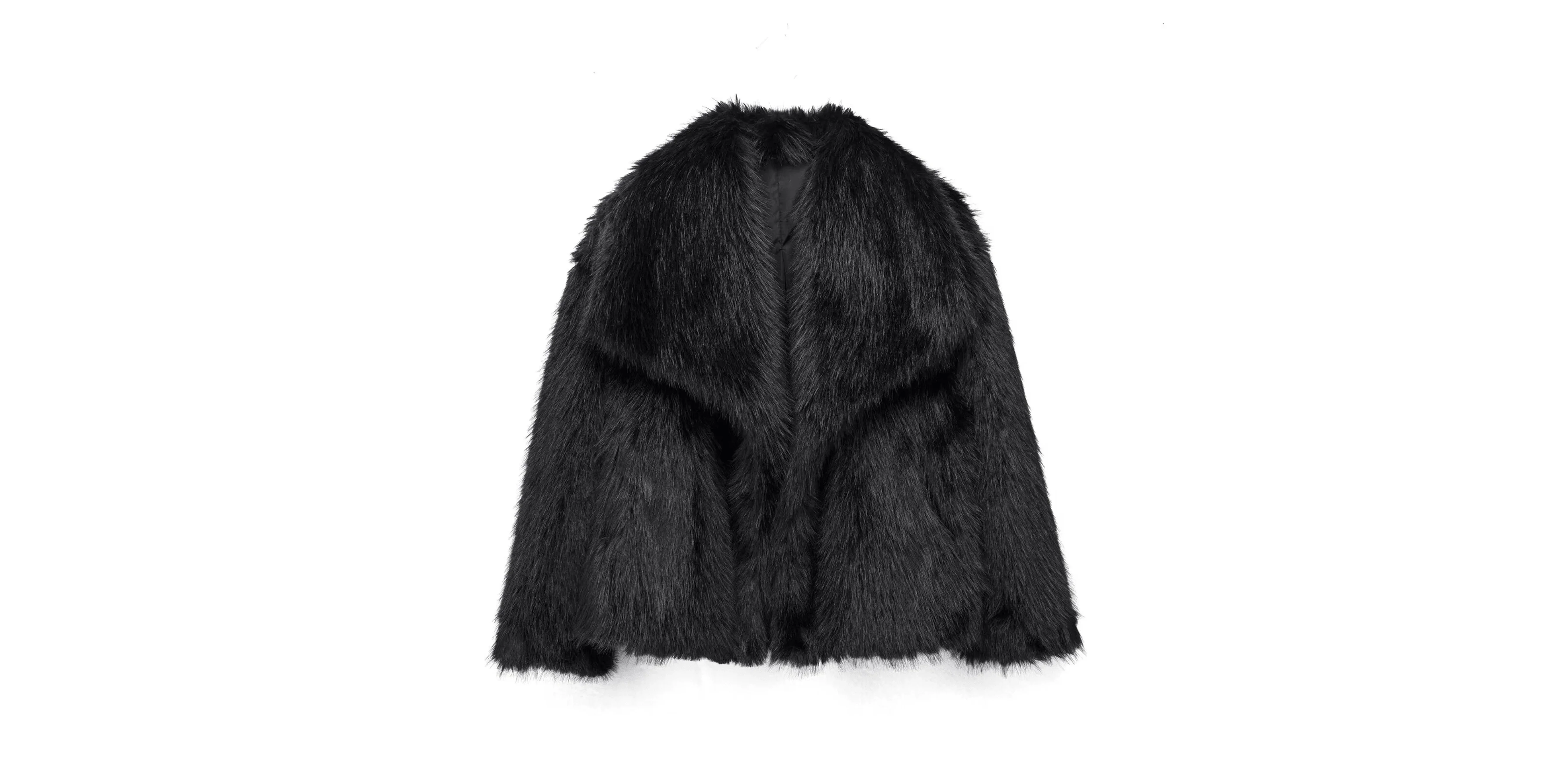 Manteau Élégant en Fausse Fourrure pour Femme – Marua Atlas