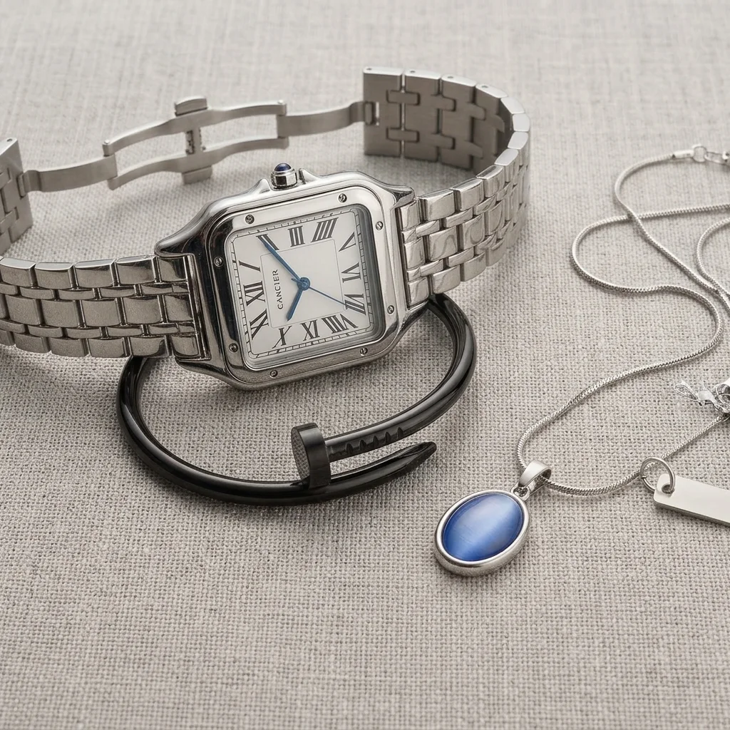 Pack Style Cartier + Pendentif Bleu
