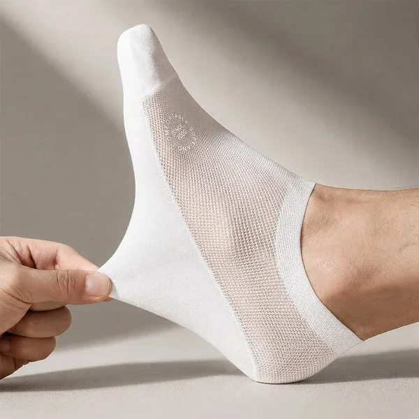 2026 HOT SALE ☀️🌴 Pack 4+4 GRATUIT CHAUSSETTES ULTRA-MINCE, RESPIRANT ET DOUX A LA MODE